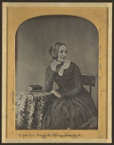 Portret van Caroline Emilia Mary Herschel